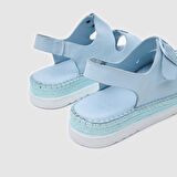 Kadın Tokalı Sandalet [060216] BEBE MAVİSİ, 40