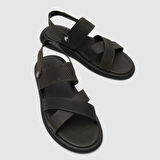 Erkek Düz Sandalet [052137] HAKİ YEŞİL, 43