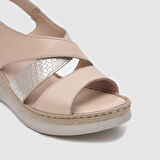 Kadın Dolgu Topuk Sandalet [060197]