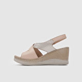 Kadın Dolgu Topuk Sandalet [060197]