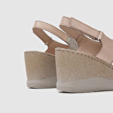 Kadın Dolgu Topuk Sandalet [060197]