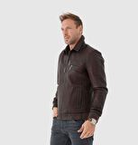 Erkek Deri Mont [810044]