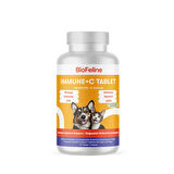 BioFeline Immune+C Kedi ve Köpekler için Bağışıklık Sistemi Desteği 75 Tablet