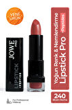 Jowe Professional Yoğun Renk Ve Nemlendirme Sağlayan Peptide İçerikli Ruj - 240 Blush Mocha