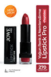 Jowe Professional Yoğun Renk Ve Nemlendirme Sağlayan Peptide İçerikli Ruj - 280 Royal Red