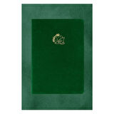 Victoria's Journals Bujo Kraft Süet A5 96 Yaprak Noktalı Defter Yeşil 124-1632