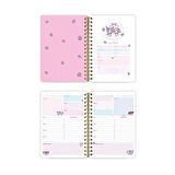 Victoria's Journals Kuromi & My Melody Spiralli Sert Kapak 14x20 96 Yaprak Planlayıcı 524-1897