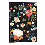 Victoria's Journals Smyth Art Esnek Kapak Vegan Deri A5 Ivory Çizgili Defter 125-2053