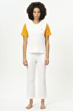 United Colors of Benetton W20408 Bicolor Kadın Pijama Üstü