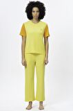 United Colors of Benetton W20408 Bicolor Kadın Pijama Üstü