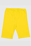 BENETTON KIZ ÇOCUK KISA TAYT-SARI | 7-8 Yaş