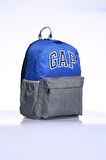 Gap GP03430 MAVİ-GRİ MELANJ Unisex Sırt Çantası