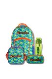 .BAGGY Çift Bölmeli 4'lü Okul Çantası Seti 03660