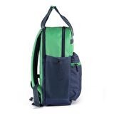 Benetton Laptop Bölmeli Okul Sırt Çantası 3 Bölmeli 03786