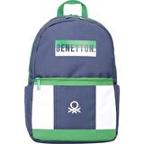 Benetton Over-Q Okul Sırt Çantası 2 Bölmeli 04281