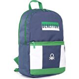 Benetton Over-Q Okul Sırt Çantası 2 Bölmeli 04281
