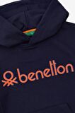 United Colors of Benetton Erkek Çocuk Kapüşonlu Sweatshirt