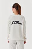 No Fear Kadın Sweatshirt Beyaz 72485