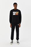 No Fear Erkek Sweatshirt Siyah M500260