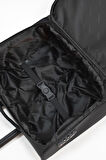 Fossil Macbook Air - Macbook Pro 15.6&16 İnç Uyumlu Laptop Bölmeli Kabin Boy Pilot Valiz Siyah FSL031