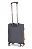 Fossil Ultra Light Kumaş Kabin Boy Valiz Gri FSL027