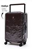 Elatae Vouge Exclusive Kabin Boy Ultra Strong Valiz Mor V10737