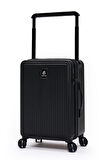 Elatae Vouge Exclusive Ultra Strong 2'li Valiz Seti Orta Boy - Kabin Boy Siyah V10737