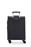 Pierre Cardin Ultra Light Kumaş Kabin Boy Valiz Siyah PC7050