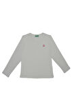 Kız Çocuk T-Shirt - Ekru | 6-7