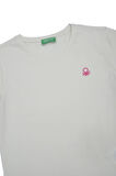 Kız Çocuk T-Shirt - Ekru | 6-7