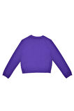 Kız Çocuk Sweatshirt - Mor | 6-7