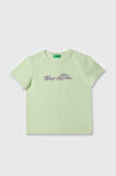 Kız Çocuk Bnt Yazı Logolu T-Shirt - Mint Yeşili | 11-12