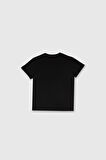 United Colors of Benetton Erkek Çocuk T shirt Siyah BNT-B21847