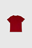United Colors of Benetton Erkek Çocuk T shirt Kırmızı BNT-B21847
