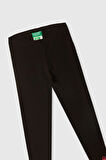 Benetton Kız Çocuk Pamuklu Esnek Tayt 17063 BNT-G21767