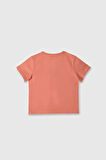 United Colors of Benetton Kız Çocuk T shirt K.Pudra BNT-G21814
