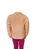 Benetton Kız Çocuk Somon Sweatshirt