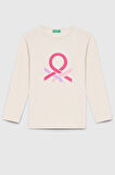 Benetton Kız Çocuk Uzun Kollu Tshirt BNT-G23331