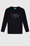 Benetton Erkek Çocuk Uzun Kollu  Tshirt BNT-B23339