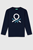 Benetton Erkek Çocuk Uzun Kollu Tshirt BNT-B23337
