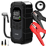 Mioji Mio D8H Plus 4in1 16000mAh Akü Takviye+Hava Pompası+LED Fener+Powerbank