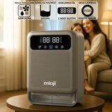 Mioji Mio 30NEC Pro 3.8 Litre Çift Göstergeli Nem Alma ve İyon Hava Temizleme Cihazı - Silver