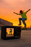 Mioji Action 12X 4K 60FPS 20MP Çift Ekran Wifi 170° Aksiyon Kamerası