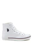 U.s. Polo Assn. Beyaz Kadın Sneaker 3m Penelope Hıgh 3fx