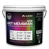 ALKORU 13 KG Gri Likit Membran Renkli Reçine Esaslı Sıvı Su Yalıtım Malzemesi