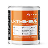 ALKORU 1 KG ZER Sıvı Zift Likit Membran Kauçuk ve Elyaf Katkılı Sıvı Su Yalıtım Malzemesi