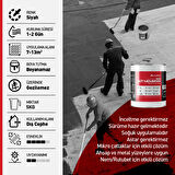 ALKORU 2 Adet 5 KG Süper Likit Membran Kauçuk ve Elyaf Katkılı Sıvı Su Yalıtım Malzemesi Avantaj Paket