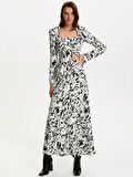 Desenli Maxi Etek | 36