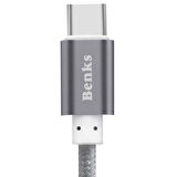 Benks Type-C USB Kablo 2.1A Şarj Kablosu 120 cm