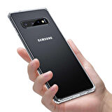 Galaxy S10 Plus Kılıf Benks Magic Crystal Clear Glass Kapak